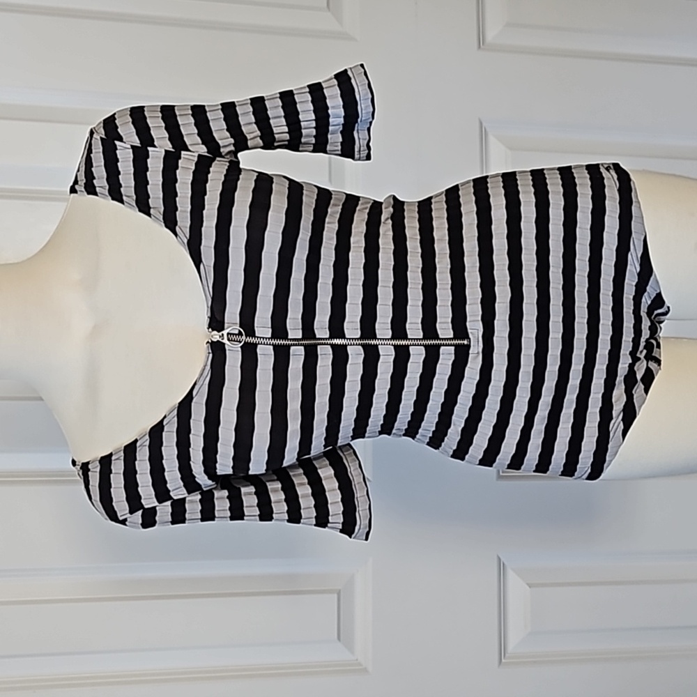 Vintage Free People bodysuit black/grey XS